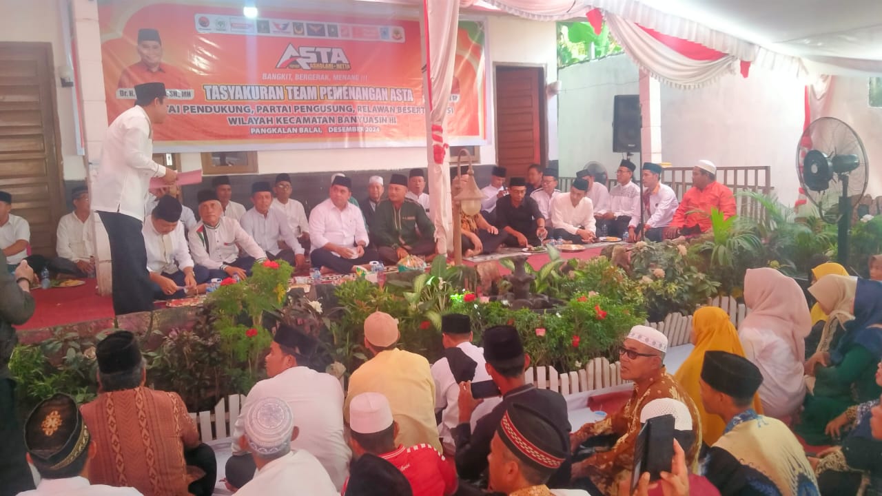 Tasyakuran Team Pemenangan ASTA