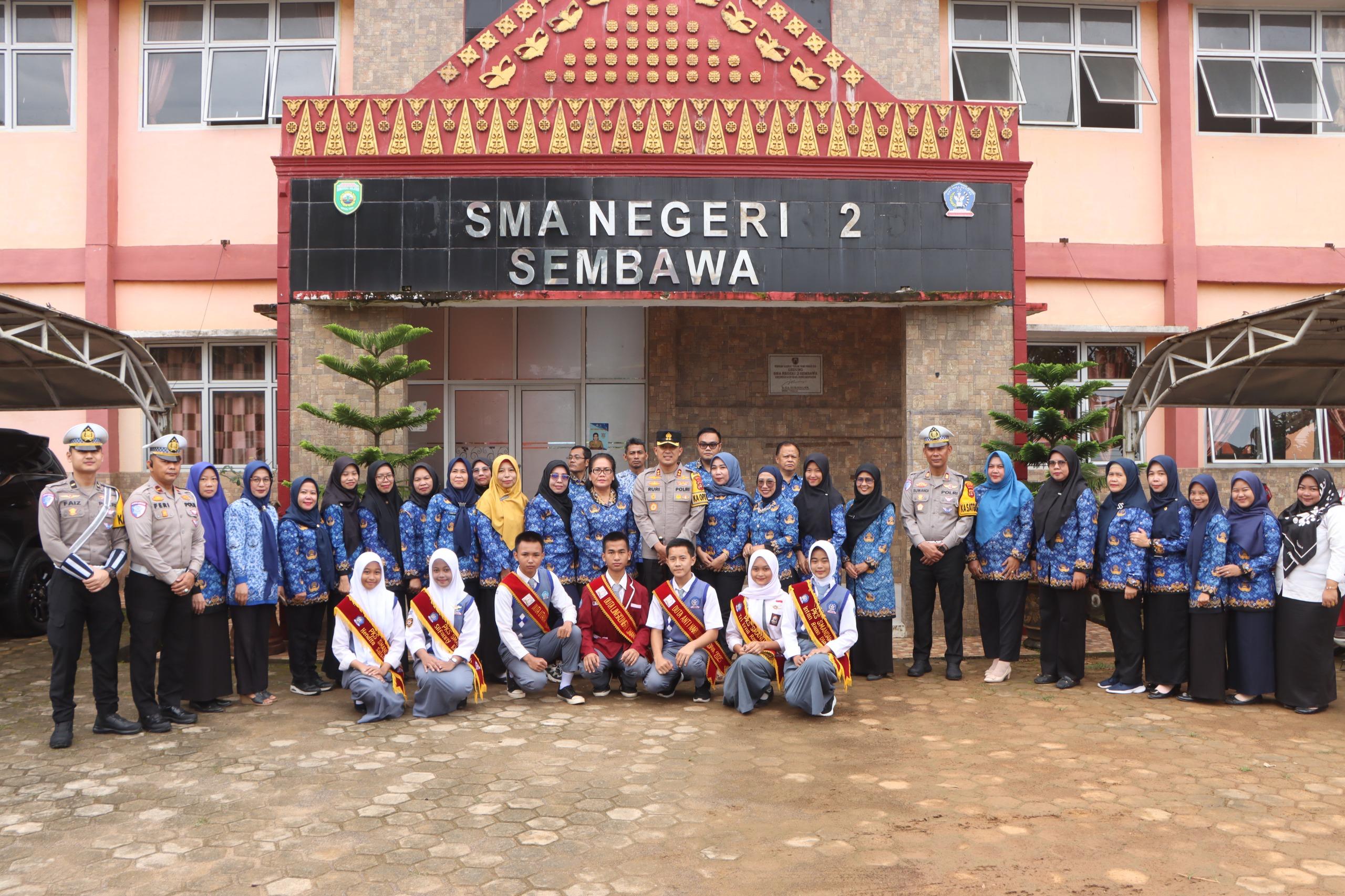 Polres Banyuasin Gelar Police Goes To School Edukasi Keselamatan